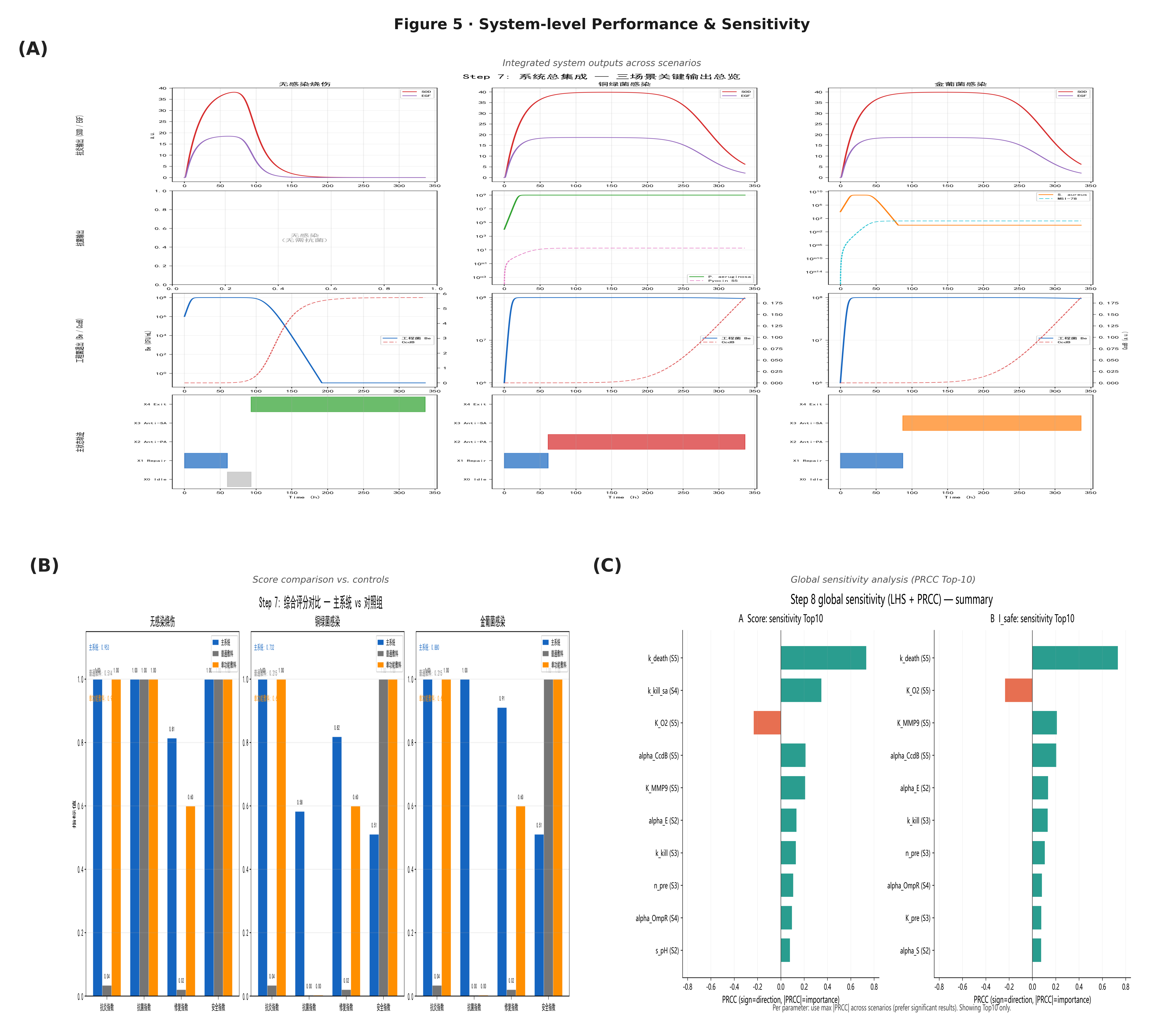 Figure 5. 系统级性能与敏感性分析