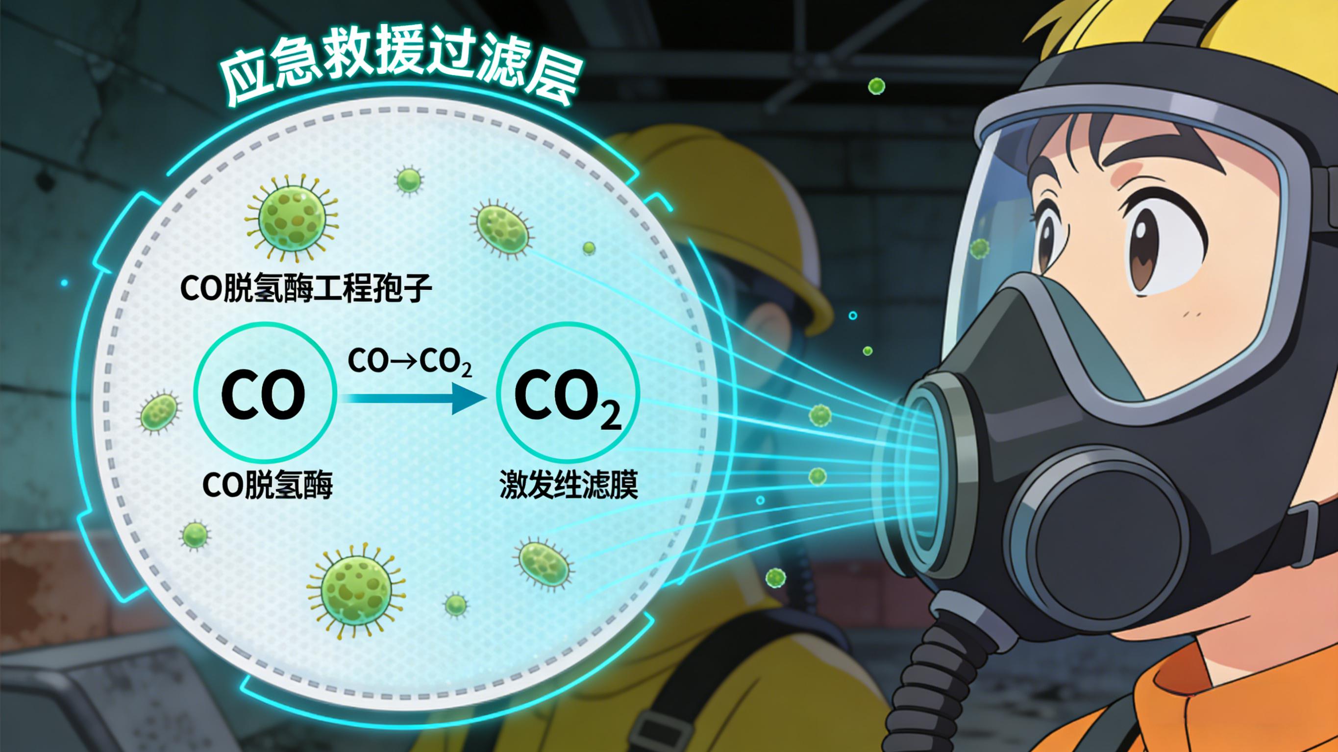 孢子滤膜与应急面罩方案